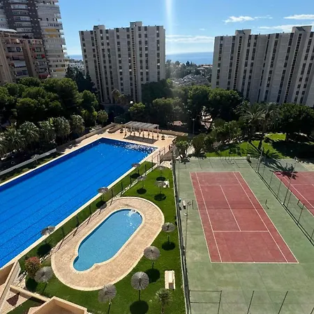 Terraza Vistas Al Mar Y Piscina San Juan Playa By Elconserje Lägenhet Alicante