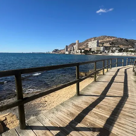 Terraza Vistas Al Mar Y Piscina San Juan Playa By Elconserje Lägenhet